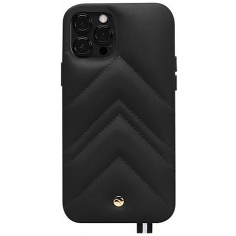 Cover Per Iphone 12 / 12 Pro In Pelle Louvre, Nero - Foto 1