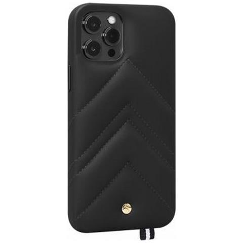 Cover Per Iphone 12 / 12 Pro In Pelle Louvre, Nero - Foto 2
