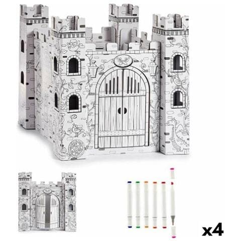 Gioco Fai-da-te Con Carta Castello (4 Unità) - Foto 1