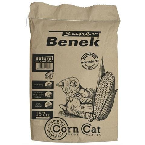 Sabbia Per Gatti Super Benek Super Benek Corn 25 L - Foto 1