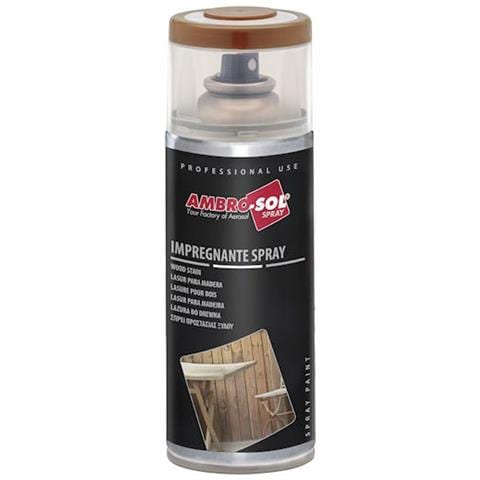 Vernice Per Legno Impregnante Spray Bomboletta Trasparente Protezione 400ml - Foto 1
