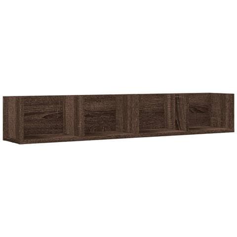 Armadietto A Muro Rovere Marrone 99x18x16,5cm Legno Multistrato - Foto 2