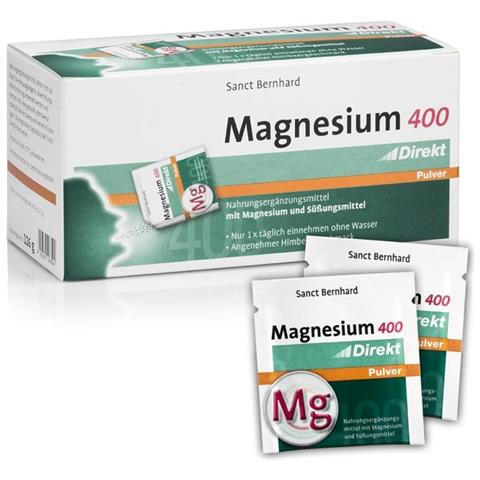 Sanct Bernhard Magnesium Direkt 400mg 60x 2,1g - Foto 1