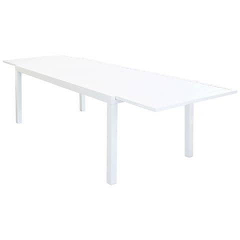 Tavolo Estensibile 200/300 Cm Da Giardino Con Struttura In Alluminio E Piano Effetto Doghe Orizzontali Frisco - Foto 1