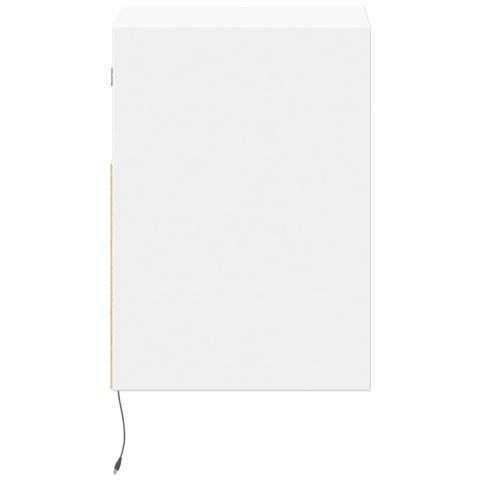 Mobile Tv A Parete Con Luci Led Bianco 41x31x45 Cm - Foto 10
