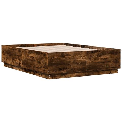 Giroletto Luci Led Rovere Fumo 135x190 Cm Legno Multistrato - Foto 3