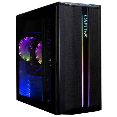 Power Starter R82-907 Amd Ryzen 7 5700g 32 Gb Ddr4-sdram 2 Tb Ssd Midi Tower Pc Nero - Foto 1