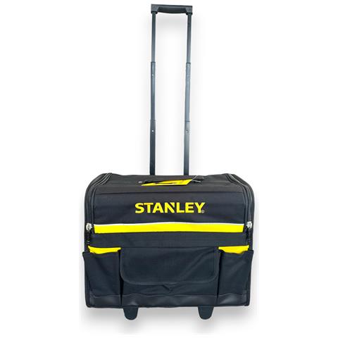 Borsa Trolley Portattrezzi In Tessuto Nylon Tecnico Stanley 1-97-515 Con Tasche E Vani Per Utensili - Foto 2
