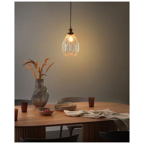 Lampadario Coosa Vetro Trasparente - Foto 1