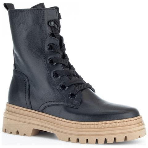 Schwarz Caramel Casual Closed Booties Stivaletti Pelle Scarpe Donna Nero Eu 37, 91.721.20 - Foto 1