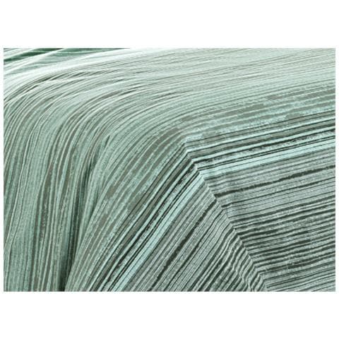 Copripiumino Sacco Piumone 100% Cotone Made In Italy Disegno Padel Singolo Verde - Foto 2