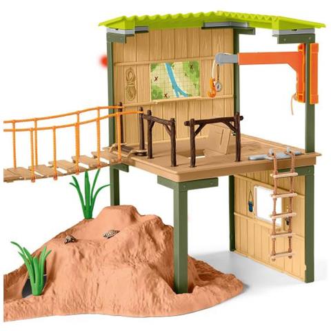 Cofanetto Wild Adventure Station, Figurine Di Animali Selvatici, Schleich 42594 Wild Life, Per Bambini Dai 3 Anni - Foto 2