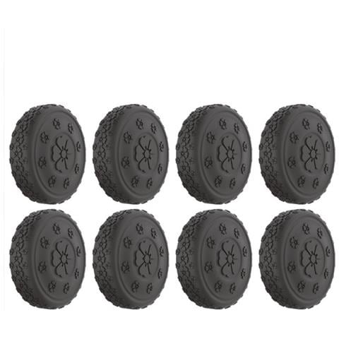 8 Copriruote Per Valigie Con Rotelle Black Modello 3 - Foto 1