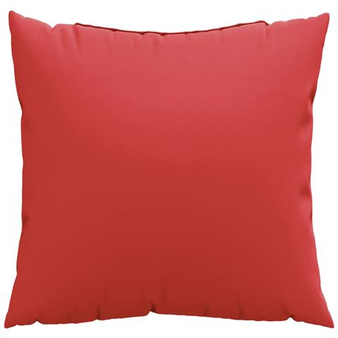 Cuscini Per Divano 4 Pz Rossi 60x60 Cm In Tessuto - Foto 3