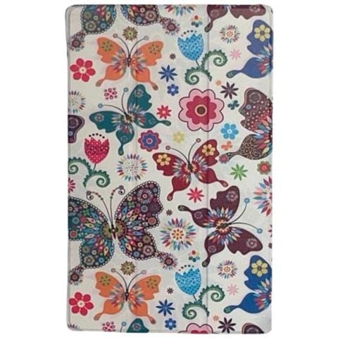 Etui Magnetico Con Pannello Per Samsung Galaxy Tab 10.1 In Stile Farfalla - Foto 1