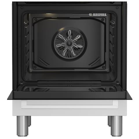 FBE62310GW cucina a libera installazione bianca, 60x60cm, piano gas, forno elettrico ventilato, grill elettrico, 66 Lt, ?lasse A - Foto 5