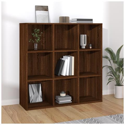 Lusso Casadino -  Libreria Marrone Sonoma 98x29x97,5 Cm - Foto 8