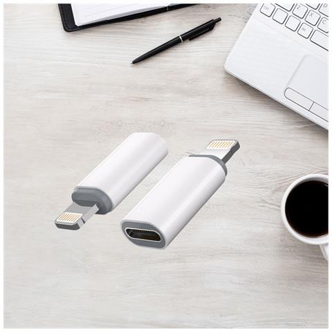 Adattatore Fa03 Usb-a A Type-c - Bianco Stile Apple - Foto 2