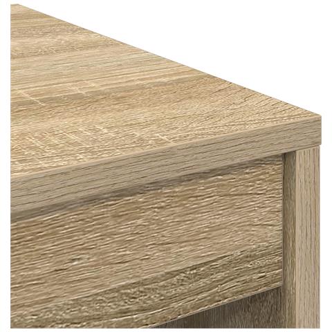 Scrivania per computer Rovere di Sonoma Legno ingegnerizzato - Foto 7