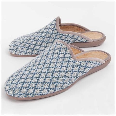 Pantofole Northome Romoslip Grigie Grigio Tessuto - Foto 1