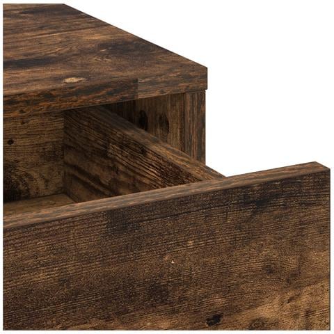 Mobile Alto in Rovere Fumè, 40x41x135 cm, in Legno Ingegnerizzato - Foto 9