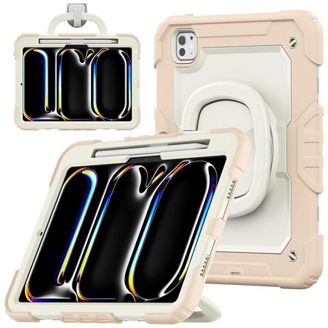 Custodia Per Ipad Air 5/air 4/pro 11"" Con Supporto E Alloggiamento Per Stilo Rosa - Foto 1