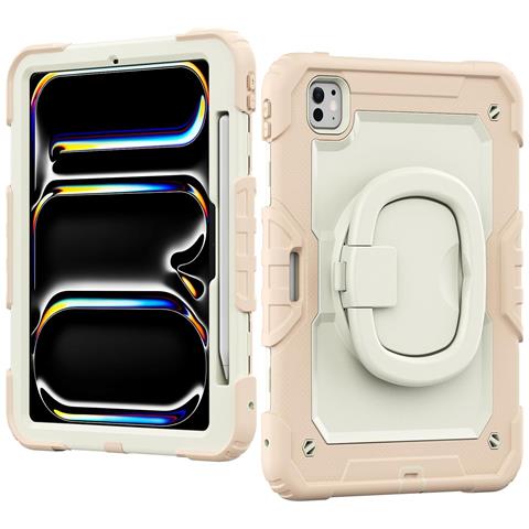 Custodia Per Ipad Air 5/air 4/pro 11"" Con Supporto E Alloggiamento Per Stilo Rosa - Foto 4