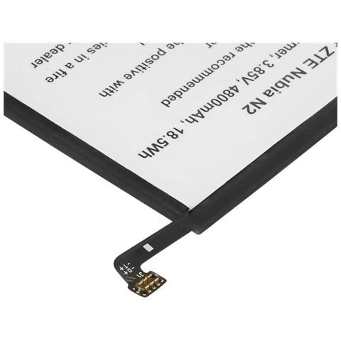 Batteria Li-polimero 3,85v Per Smartphone Compatibile Zte Nubia N2 4800mah - Foto 4