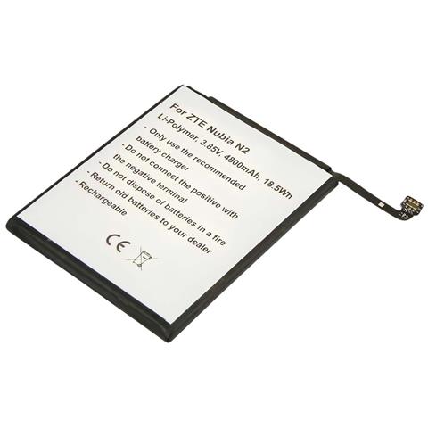 Batteria Li-polimero 3,85v Per Smartphone Compatibile Zte Nubia N2 4800mah - Foto 1