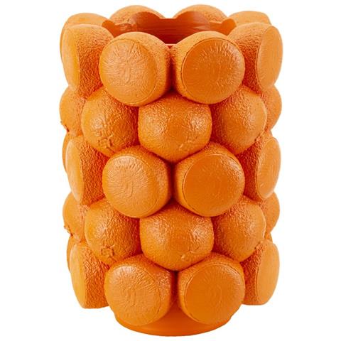 Vaso Orange Arancione In Resina A Grappolo Di Arance 19x28 Cm - Foto 1