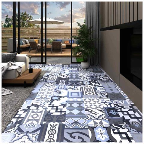 Tavole di Pavimento 55 pcs Multicolore 5,11 m² PVC - Foto 2