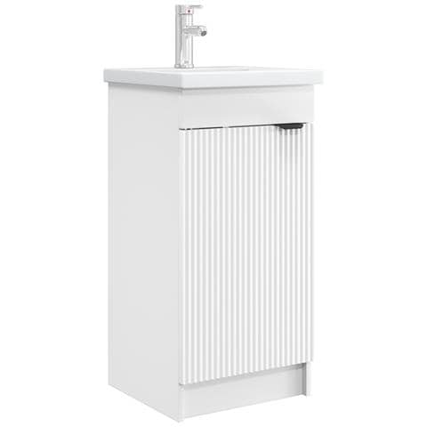 Mobile da bagno con lavabo Bianco 42 x 40 x 84,5 cm - Foto 1