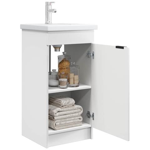 Mobile da bagno con lavabo Bianco 42 x 40 x 84,5 cm - Foto 2