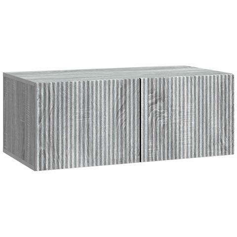 Mobile Porta TV da Muro Grigio Sonoma 78,5 x 41 x 30 cm - Foto 1