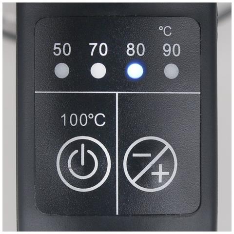 WK-122730 bollitore elettrico 1,7 L 2200 W Nero, Argento, Trasparente - Foto 4