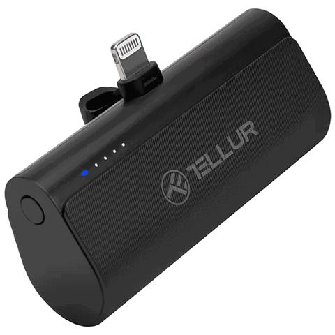 Batteria Esterna Tellur Pd203 5000 Mah, Nera - Foto 1