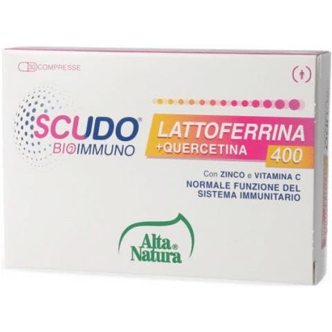 Scudo Lattoferrina + Quercetina 400 30 Compresse - Foto 1
