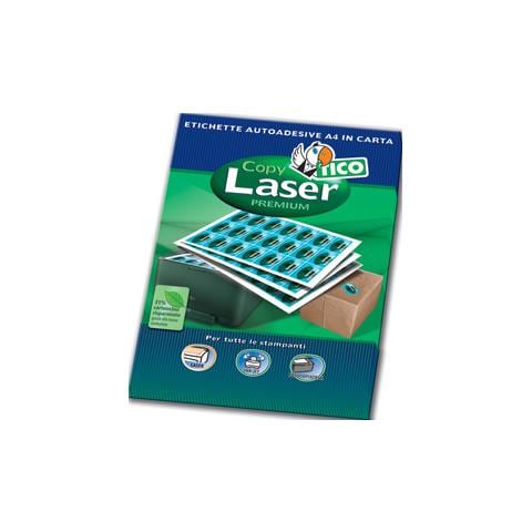 conf. 100 fogli. Etichette Copy Laser Premium. LP4W-19061 - Foto 2