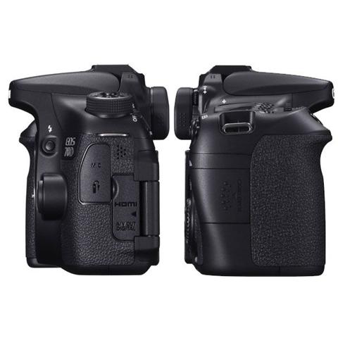 EOS 70D Body Sensore CMOS 20.2 Mpx Display Touch 3" orientabile Filmati Full HD Wi-Fi - Foto 4