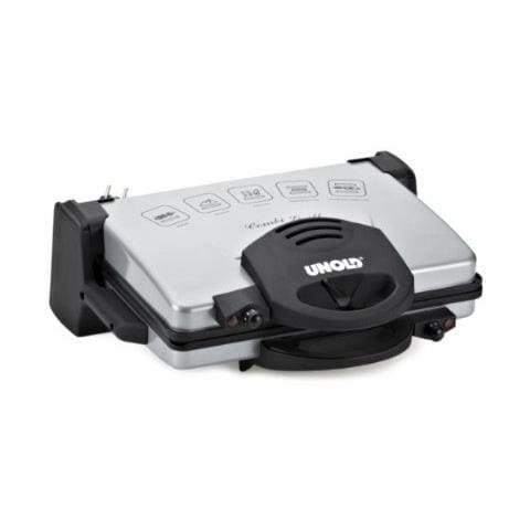 8555 Griglia di contatto Da tavolo Elettrico 2100W Nero, Argento barbecue e bistecchiera - Foto 2