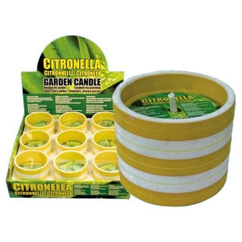 Cero di Citronella in Coccio 10 cm 9 Pz - Foto 1