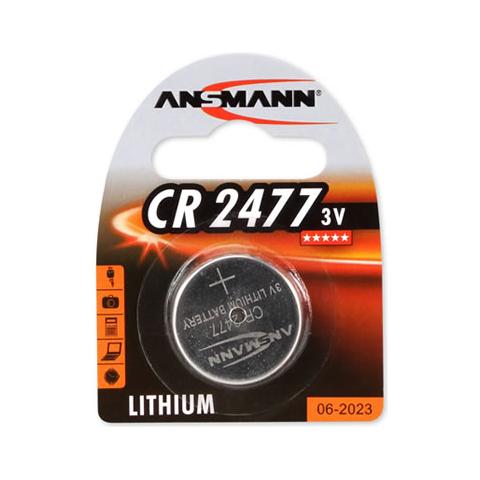 Batteria al Litio CR2477 a Bottone 3 V  - Foto 2