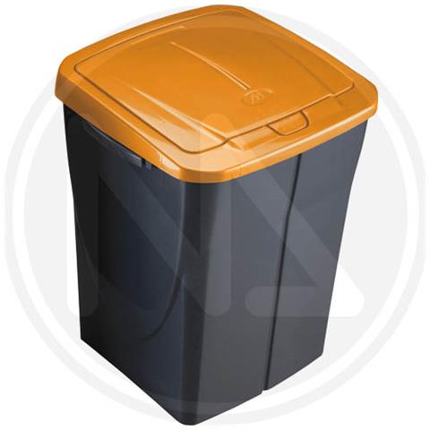PATTUMIERA per RACCOLTA DIFFERENZIATA Colore ARANCIO 45 Litri ECOBIN 45 - Foto 2