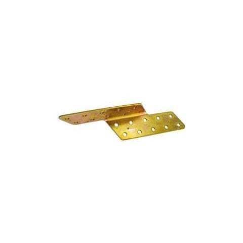 Piastra Angolare Sfalsata Destra (h. 30mm. X Sp. 2mm.) Acciaio Tropical - Mm. 170 (12pz)  - Foto 1