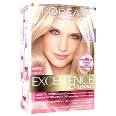 Excellence Creme Tinte 03 Rubio Ultra C Laro Ceniza - Foto 2