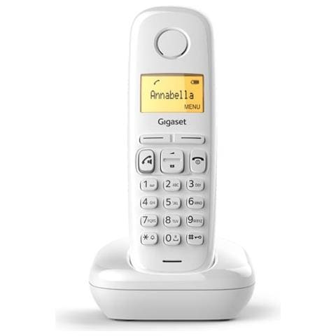 Telefono Cordless A270 Analog/DECT con Vivavoce Colore Bianco - Foto 1