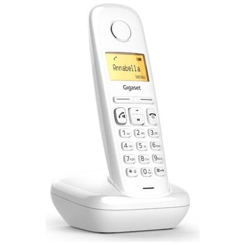 Telefono Cordless A270 Analog/DECT con Vivavoce Colore Bianco - Foto 2