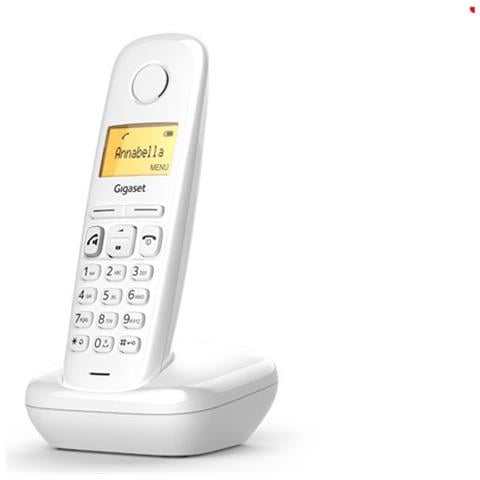 Telefono Cordless A270 Analog/DECT con Vivavoce Colore Bianco - Foto 3