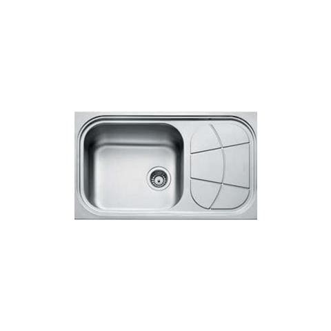 Lavello 860x500 Mm Big Bowl 1 Vasca + Gocc. Dx Inox Spazzolato Cod. 1561 202 - 1561202 - Foto 1
