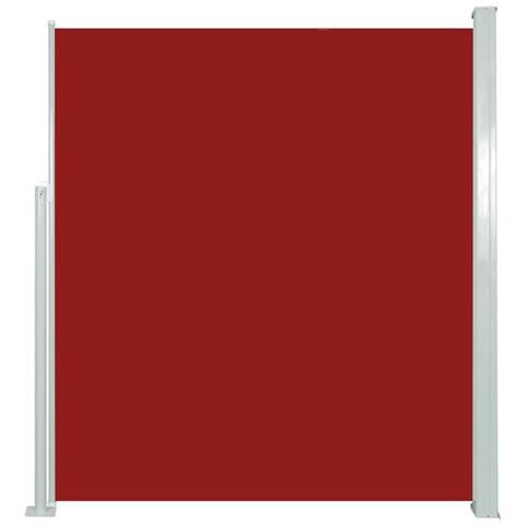Tenda Da Sole Laterale Retrattile 160 X 500 Cm Rossa - Foto 1